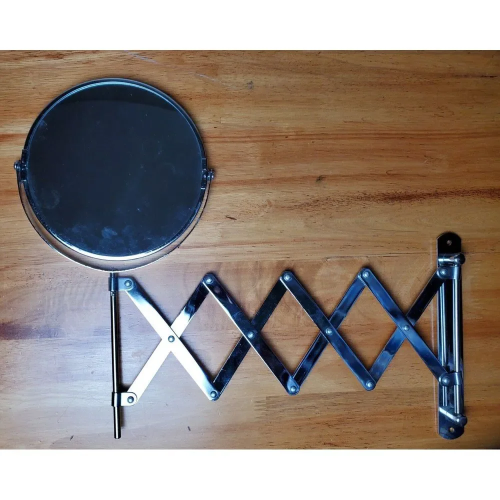 Chadwick Extending Magnifying Folding Mirror Vintage‎ 1984 Made In Taiwan